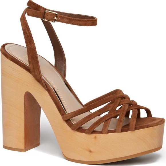 Paige Chelsey Ankle Strap Platform Sandal (Women) size 6.5 - Picture 1 of 15
